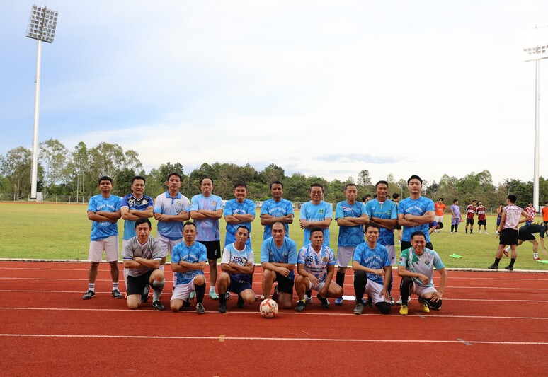 ม.นครพนม ดวลแข้งนัดพิเศษ “VIP กระชับมิตร” เสริมสัมพันธ์หน่วยงานราชการ