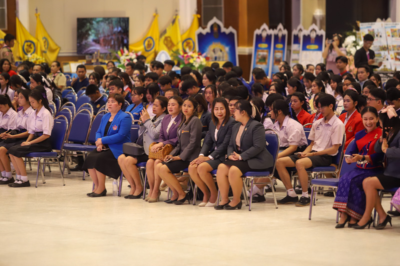 มหาวิทยาลัยนครพนม ร่วมเปิดงาน OPEN HOUSE 2025 สพม.นครพนม SHARE & LEARN โรงเรียนคุณภาพ 3 วิ เรียนดี มีคุณธรรม