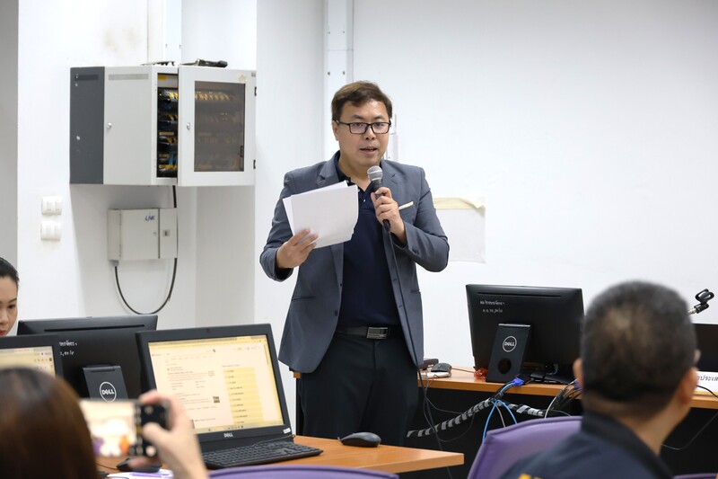 กองบริหารวิชาการ จัดอบรมเชิงปฏิบัติการ “การวิเคราะห์โมเดลสมการโครงสร้างเพื่อการวิจัย”