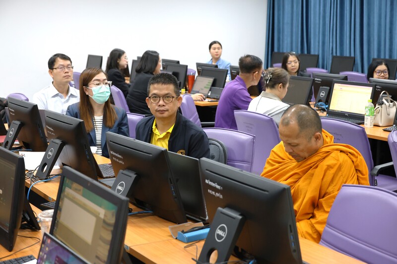 กองบริหารวิชาการ จัดอบรมเชิงปฏิบัติการ “การวิเคราะห์โมเดลสมการโครงสร้างเพื่อการวิจัย”