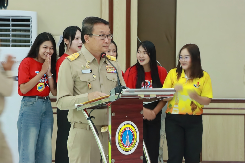 ม.นครพนม รับมอบเกียรติบัตรหน่วยงานสนับสนุนการประกวด TO BE NUMBER ONE ระดับประเทศ