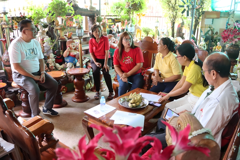 ว.การท่องเที่ยวและอุตสาหกรรมบริการ ลงพื้นที่ริมโขงหนุนหลักสูตร Non-Degree ปั้นผู้ประกอบการเศรษฐกิจสร้างสรรค์ (The College of Tourism and Service Industry is on the ground along the Mekong River supporting the Non-Degree program to cultivate creative economy entrepreneurs.)