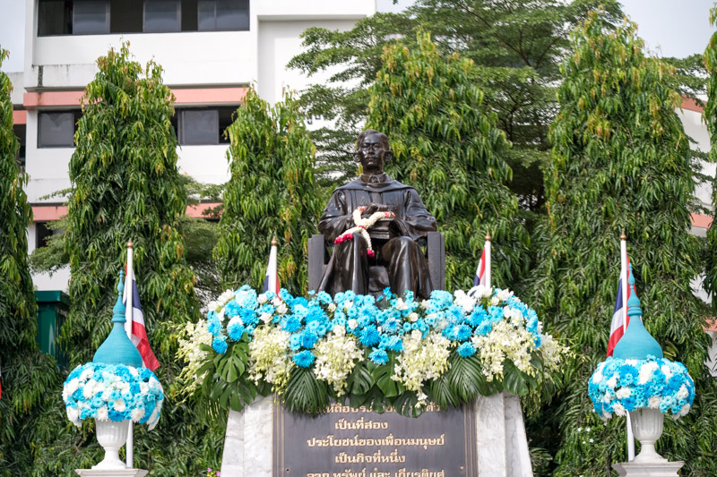 มหาวิทยาลัยนครพนม ร่วมพิธีวางพวงมาลาเนื่องในวันมหิดล ประจำปี 2568