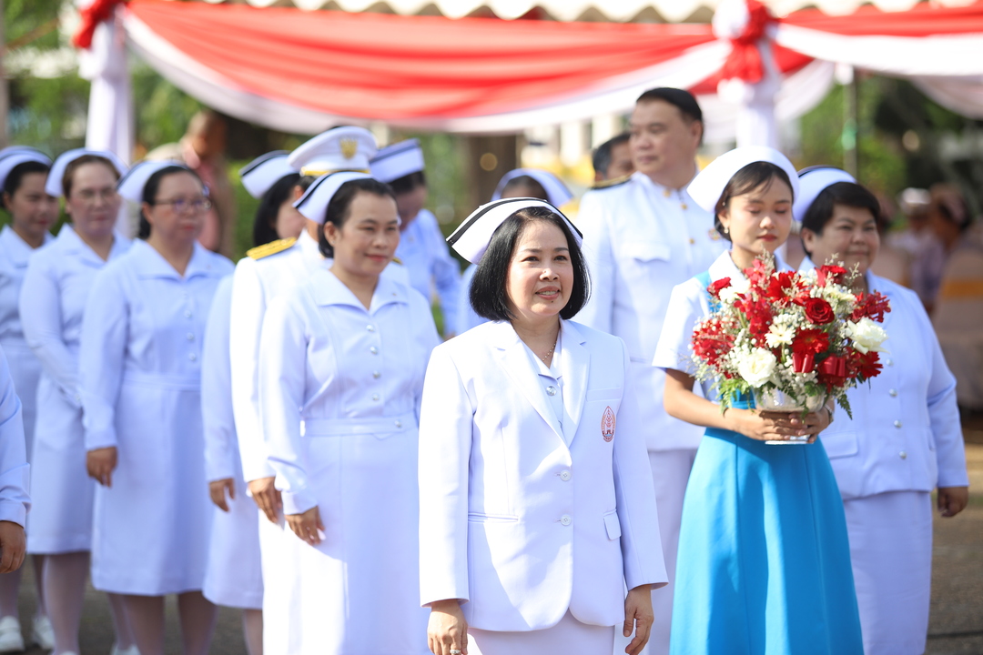 ม.นครพนมจัดงานวันพยาบาลแห่งชาติ ประจำปี 2568 น้อมรำลึกวันคล้ายวันพระราชสมภพสมเด็จพระศรีนครินทราบรมราชชนนี