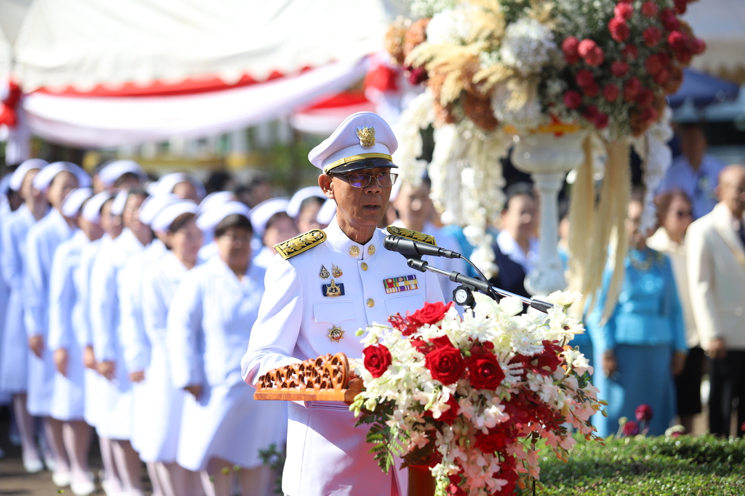 ม.นครพนมจัดงานวันพยาบาลแห่งชาติ ประจำปี 2568 น้อมรำลึกวันคล้ายวันพระราชสมภพสมเด็จพระศรีนครินทราบรมราชชนนี