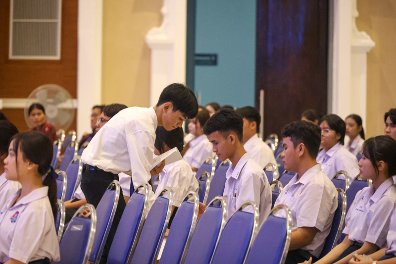 คณะวิทยาศาสตร์ ม.นครพนม จัดกิจกรรมสัมภาษณ์คัดเลือกว่าที่เทคนิคการแพทย์รุ่นใหม่