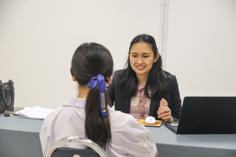 คณะวิทยาศาสตร์ ม.นครพนม จัดกิจกรรมสัมภาษณ์คัดเลือกว่าที่เทคนิคการแพทย์รุ่นใหม่