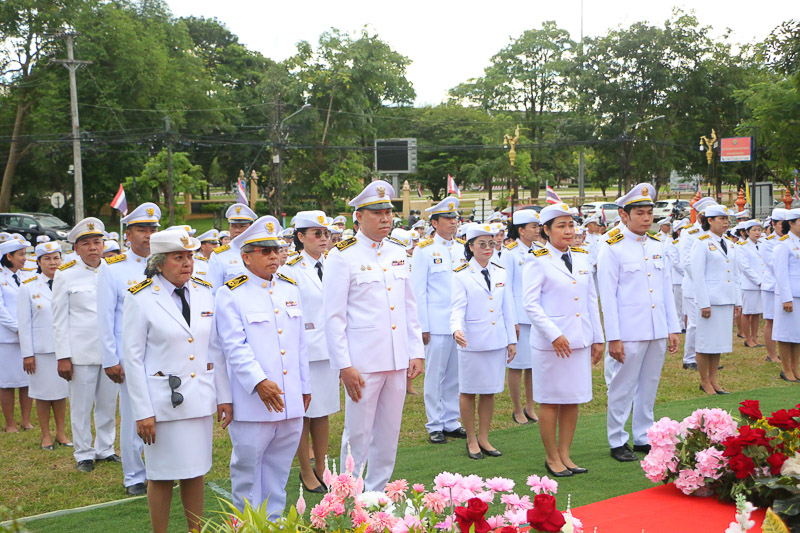 มหาวิทยาลัยนครพนม ร่วมน้อมรำลึกเนื่องในวันปิยมหาราช ประจำปี 2568