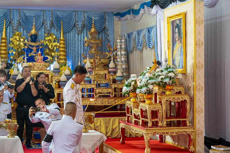 ม.นครพนม เข้าร่วมพิธีถวายน้ำสรงพระบรมศพ สมเด็จพระนางเจ้าสิริกิติ์ พระบรมราชินีนาถ พระบรมราชชนนีพันปีหลวง