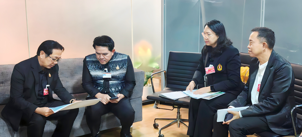 ม.นครพนม เข้าพบรัฐมนตรีว่าการกระทรวง อว. หารือความคืบหน้าโครงการจัดตั้งคณะแพทยศาสตร์