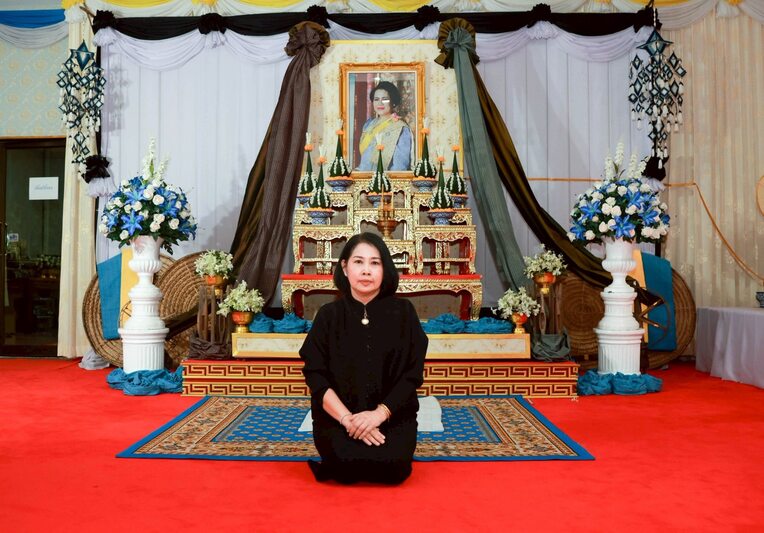 บำเพ็ญกุศลสวดพระอภิธรรม อุทิศถวายพระราชกุศลแด่ สมเด็จพระบรมราชชนนีพันปีหลวง