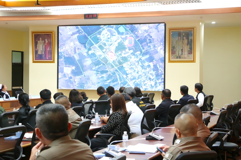 ม.นครพนม ประชุมเตรียมความพร้อมรับเสด็จฯ พิธีพระราชทานปริญญาบัตร ประจำปีการศึกษา 2567