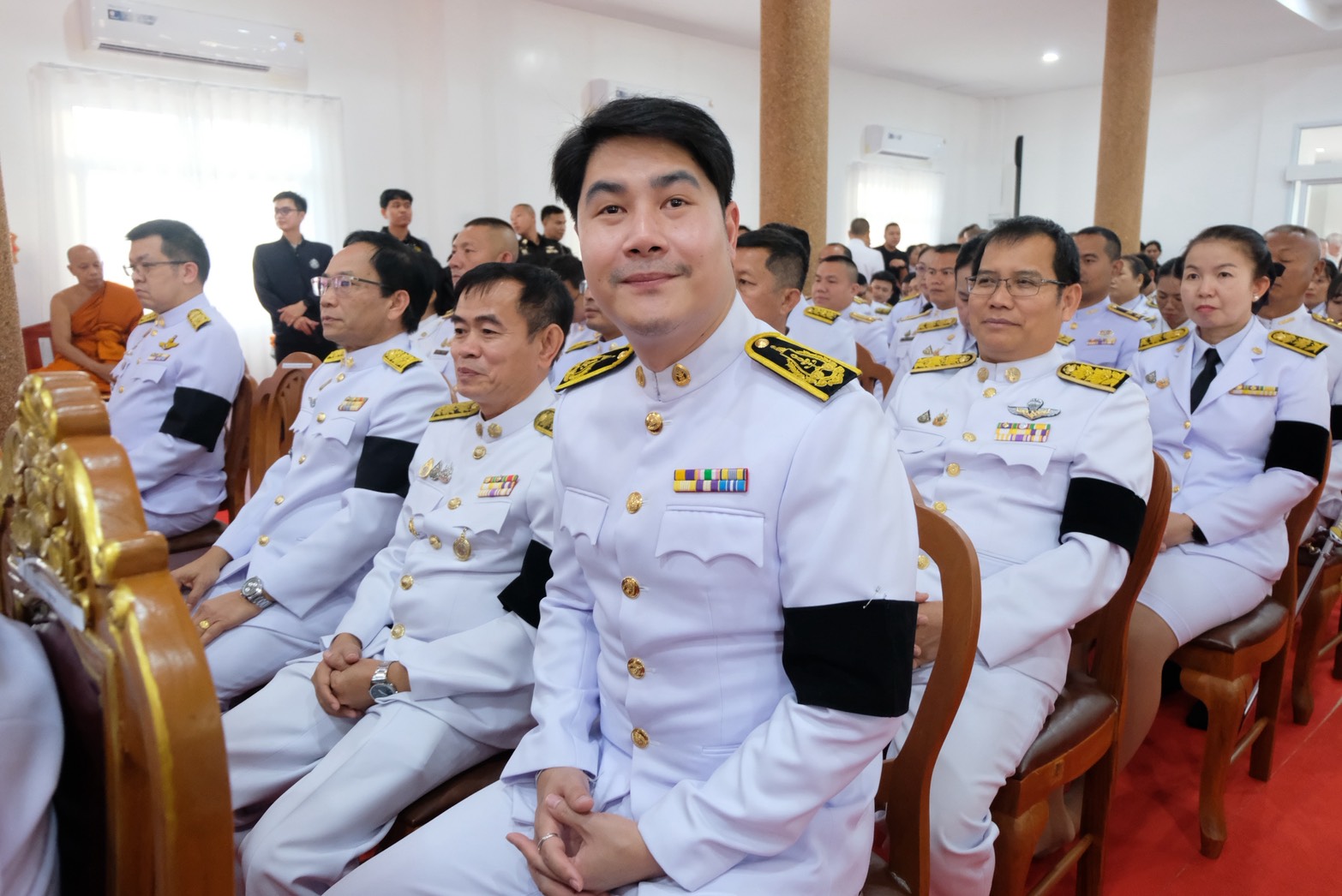 ม.นครพนม ร่วมประกอบพิธีบำเพ็ญกุศลปัญญาสมวาร 50 วัน อุทิศถวายเป็นพระราชกุศลแด่สมเด็จพระนางเจ้าสิริกิติ์ พระบรมราชินีนาถพระบรมราชชนนีพันปีหลวง