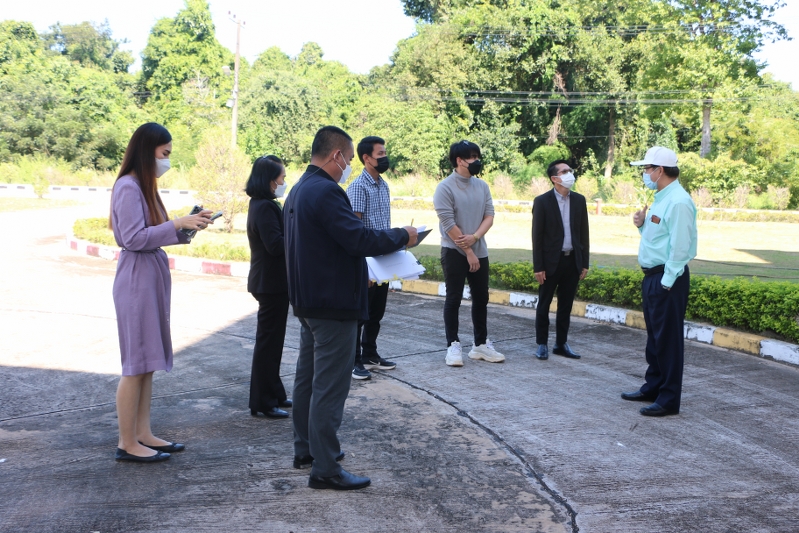 รก.อธิการบดี มนพ. ลงพื้นที่สำรวจอาคารศรีโคตรบูรณ์เตรียมสถานที่จัดงานพิธีพระราชทานปริญญาบัตร