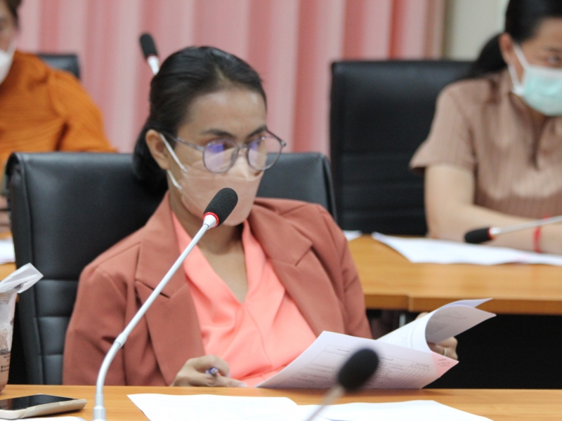 การประชุมคณะกรรมการบริหารรายวิชา กลุ่มวิชาชีพครู คณะครุศาสตร์ ครั้งที่ 3/2565