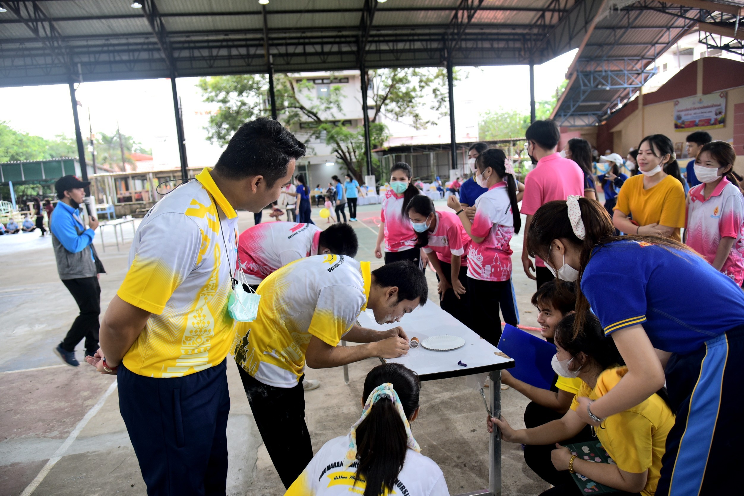 วพบ.นครพนม จัดโครงการกีฬาสี