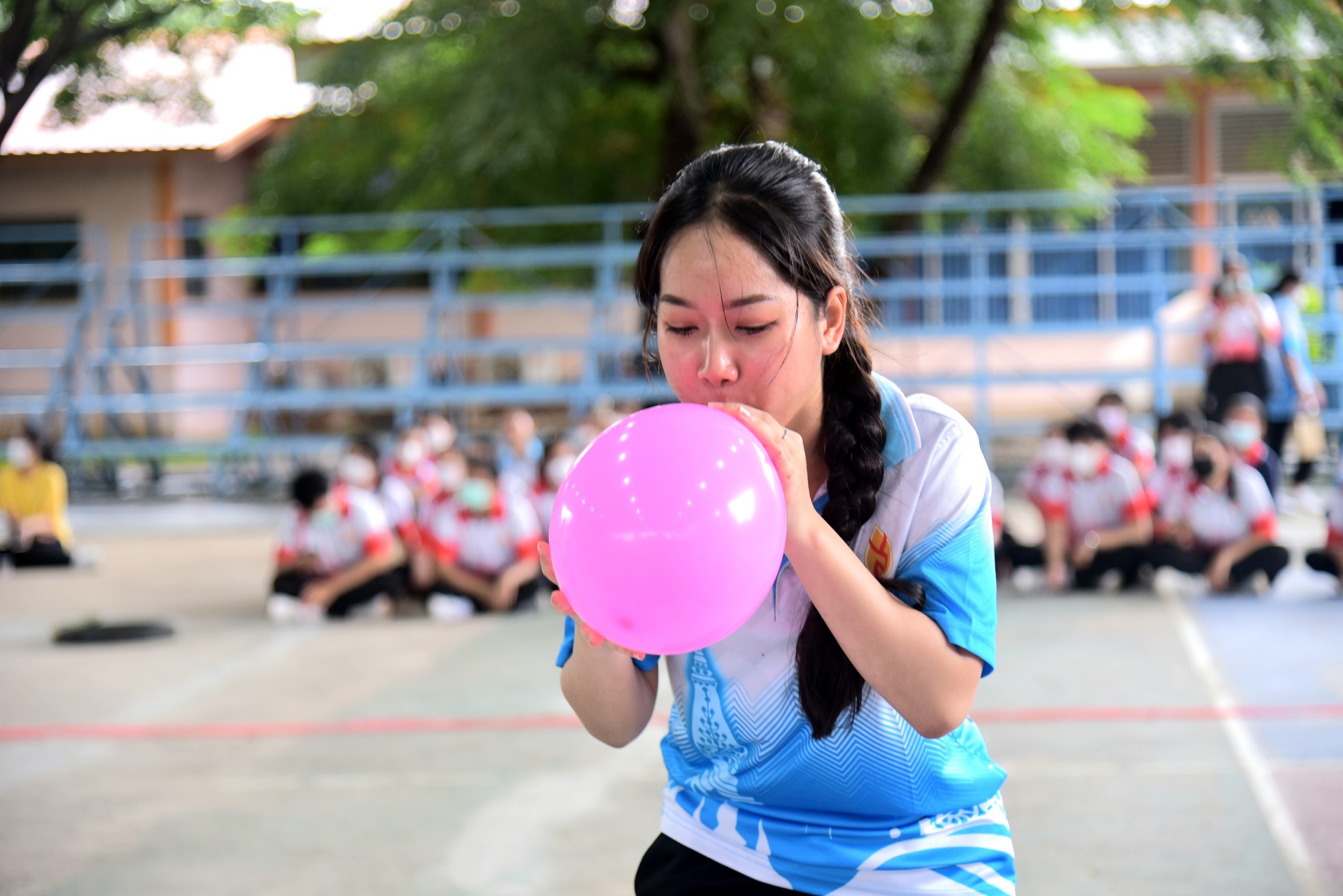 วพบ.นครพนม จัดโครงการกีฬาสี