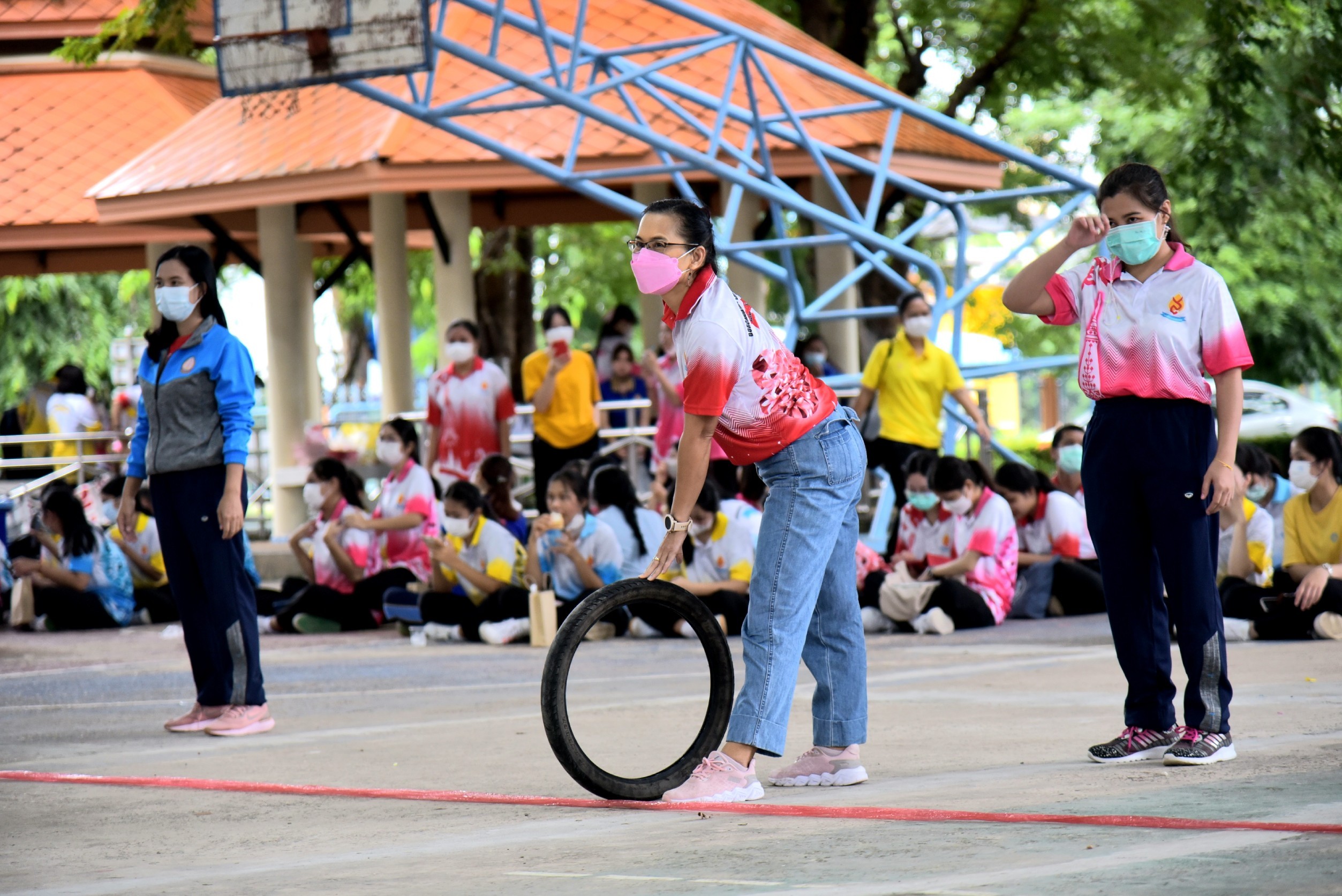 วพบ.นครพนม จัดโครงการกีฬาสี 