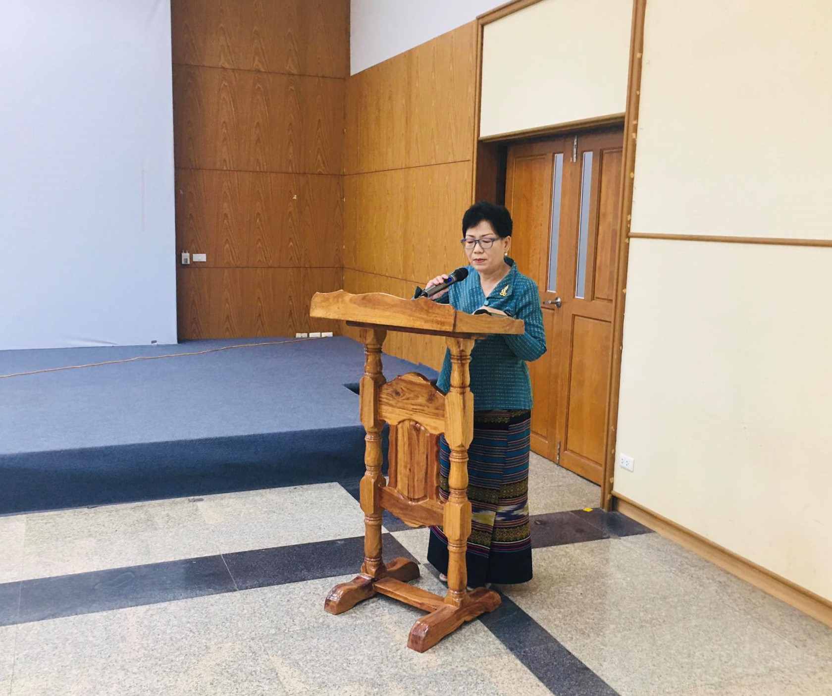 สำนักงานอธิการบดี มหาวิทยาลัยนครพนม จัดโครงการประเมินคุณภาพการศึกษาภายในสำนักงาน ประจำปีการศึกษา 2565