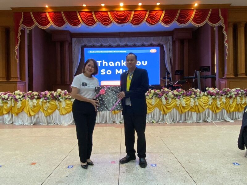 งานรับเข้าและแนะแนวการศึกษา มนพ. จัดกิจกรรมบริการวิชาการและแนะแนวการศึกษาแก่โรงเรียนนครพนมวิทยาคม