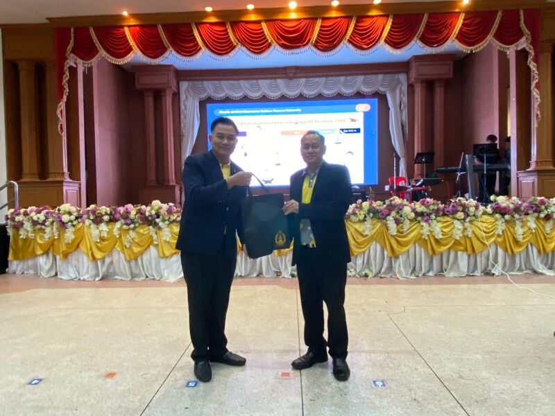 งานรับเข้าและแนะแนวการศึกษา มนพ. จัดกิจกรรมบริการวิชาการและแนะแนวการศึกษาแก่โรงเรียนนครพนมวิทยาคม