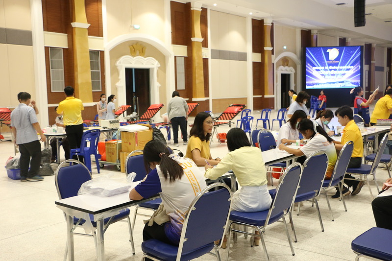 ม.นครพนม รวมพลังจิตอาสาทำความดี บริจาคโลหิต เนื่องในโอกาสพระราชพิธีมหามงคลเฉลิมพระชนมพรรษา 6 รอบ 28 กรกฎาคม 2567 และเฉลิมฉลองครบรอบ 19 ปี มหาวิทยาลัยนครพนม