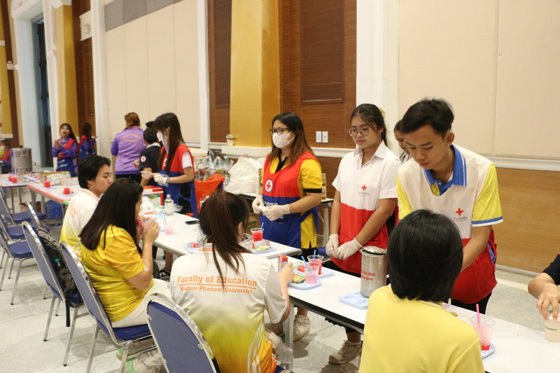 ม.นครพนม รวมพลังจิตอาสาทำความดี บริจาคโลหิต เนื่องในโอกาสพระราชพิธีมหามงคลเฉลิมพระชนมพรรษา 6 รอบ 28 กรกฎาคม 2567 และเฉลิมฉลองครบรอบ 19 ปี มหาวิทยาลัยนครพนม