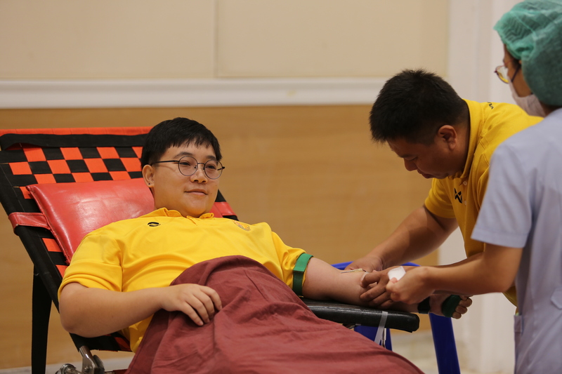 ม.นครพนม รวมพลังจิตอาสาทำความดี บริจาคโลหิต เนื่องในโอกาสพระราชพิธีมหามงคลเฉลิมพระชนมพรรษา 6 รอบ 28 กรกฎาคม 2567 และเฉลิมฉลองครบรอบ 19 ปี มหาวิทยาลัยนครพนม