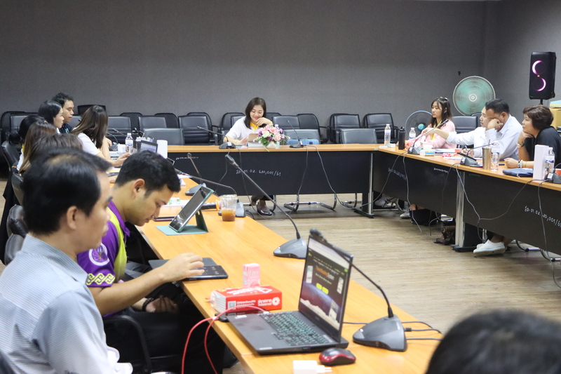 แผนกสื่อสารองค์กรและวิเทศสัมพันธ์ ม.นครพนม ประชุมเครือข่ายระดับคณะ/วิทยาลัย ขับเคลื่อนงานด้านการประชาสัมพันธ์และงานวิเทศสัมพันธ์