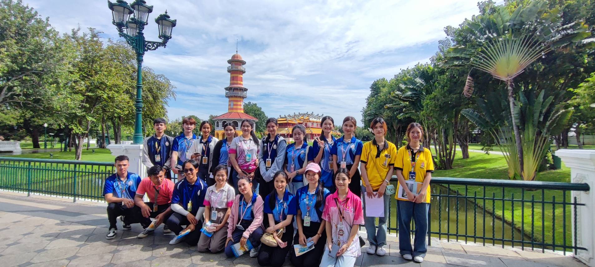 วิทยาลัยการท่องเที่ยวและอุตสาหกรรมบริการ จัดกิจกรรมฝึกปฏิบัตินำเที่ยวตามเส้นทางที่กำหนด โดยกรมการท่องเที่ยว กระทรวงท่องเที่ยวและกีฬา (Field Trips)