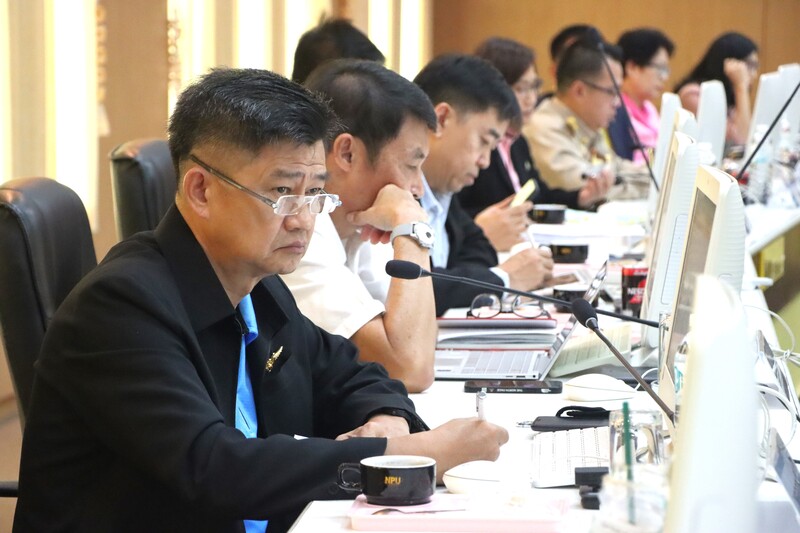 ม.นครพนม ประชุมคณะกรรมการบริหารมหาวิทยาลัยนครพนม ครั้งที่ 9/2567