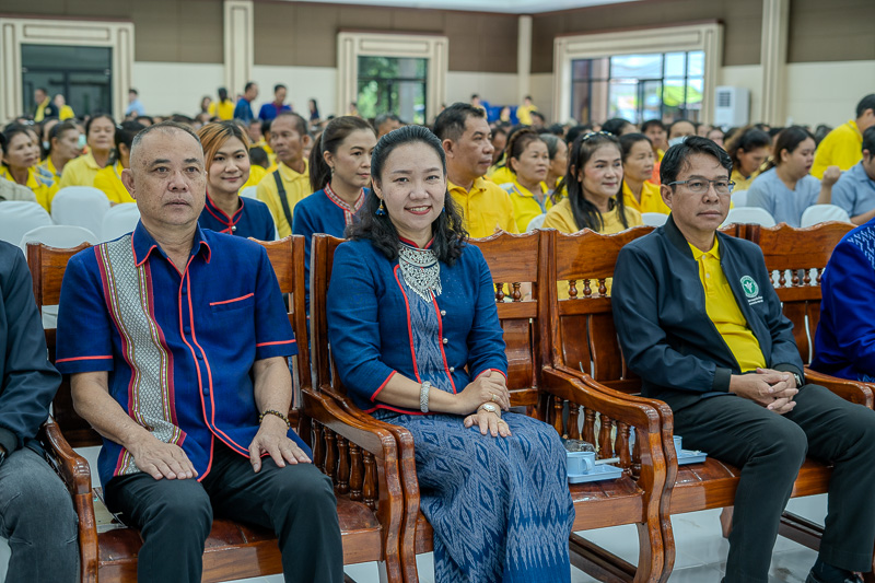 ม.นครพนม เข้าร่วมพิธีมอบเครื่องช่วยกายอุปกรณ์และอุปกรณ์การแพทย์ กองทุนฟื้นฟูสมรรถภาพจังหวัดนครพนม