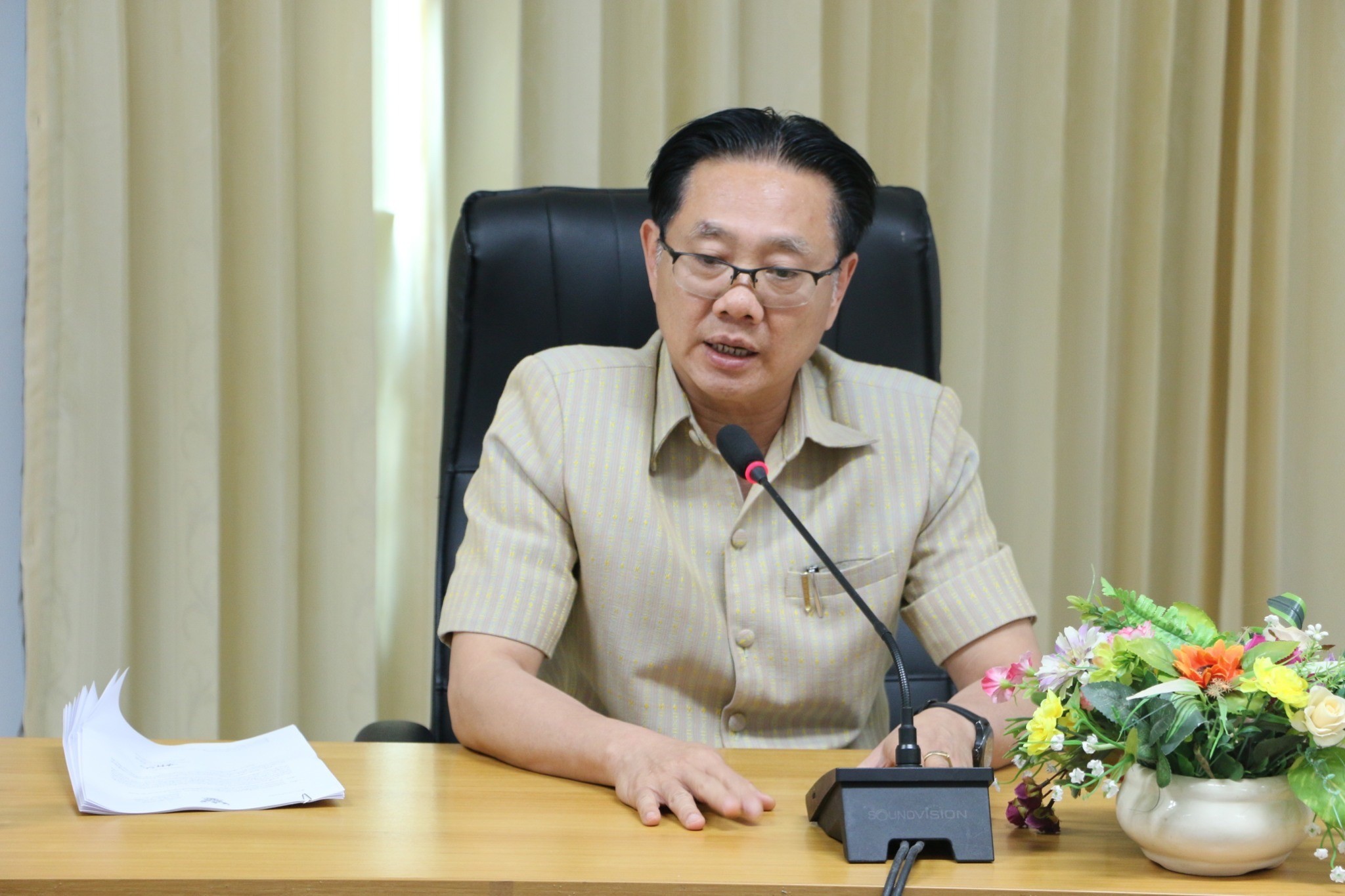 ม.นครพนม หารือ สว.นครพนม วางแผนขับเคลื่อนจังหวัดสู่ศูนย์กลางคาร์บอนต่ำ