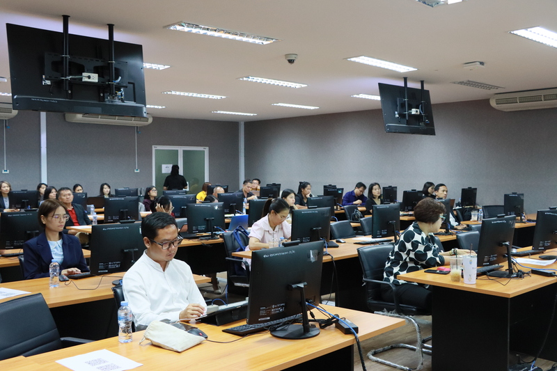 สาขาวิชาเทคนิคการแพทย์ คณะวิทยาศาสตร์ จัดอบรม “ทบทวนวรรณกรรมอย่างเป็นระบบ (Systematic Review)” เพื่อพัฒนาองค์ความรู้และความเข้าใจเกี่ยวกับการทบทวนวรรณกรรมอย่างเป็นระบบ (The Department of Medical Technology, Faculty of Science, organized a training program on