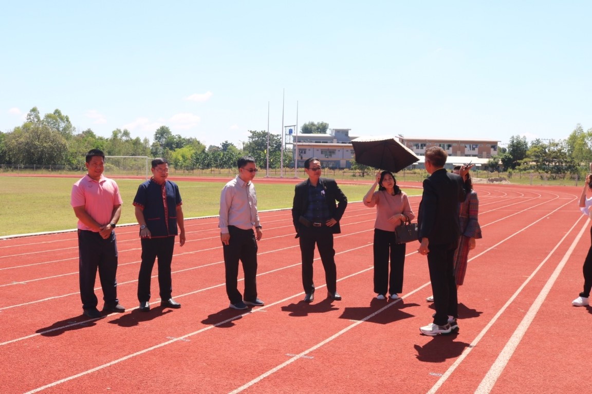 สำนักงานงบประมาณ ลงพื้นที่ติดตามความก้าวหน้าการบริหารงบประมาณประจำปีงบประมาณ พ.ศ.2567ของมหาวิทยาลัยนครพนม