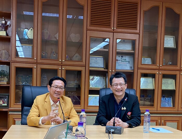 ม.นครพนม เข้าหารือแนวทางการวางแผน การผลิตแพทย์ และบุคลากรด้านสาธารณสุข ภายใต้โครงการ 9 หมอ ณ โรงพยาบาลเลย