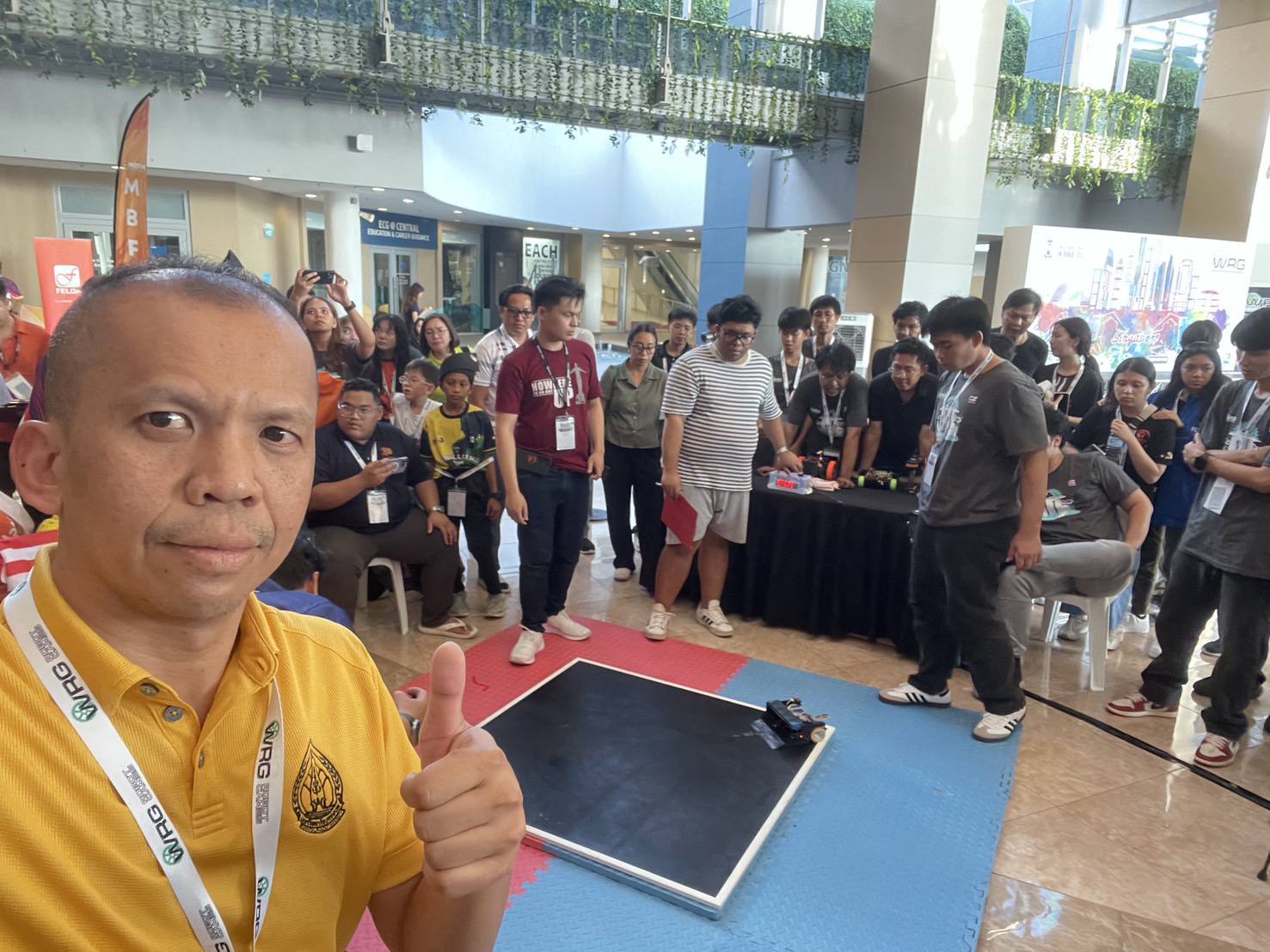 นศ.หุ่นยนต์อุตสาหกรรมและระบบอัตโนมัติ ม.นครพนม สุดเจ๋ง..คว้า 4 รางวัลการแข่งขันหุ่นยนต์ซูโม่นานาชาติ WRG 2024 ประเทศสิงคโปร์