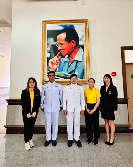 ม.นครพนม ร่วมประกอบพิธีถวายราชสักการะ น้อมรำลึกในพระมหากรุณาธิคุณพระบิดาแห่งฝนหลวง