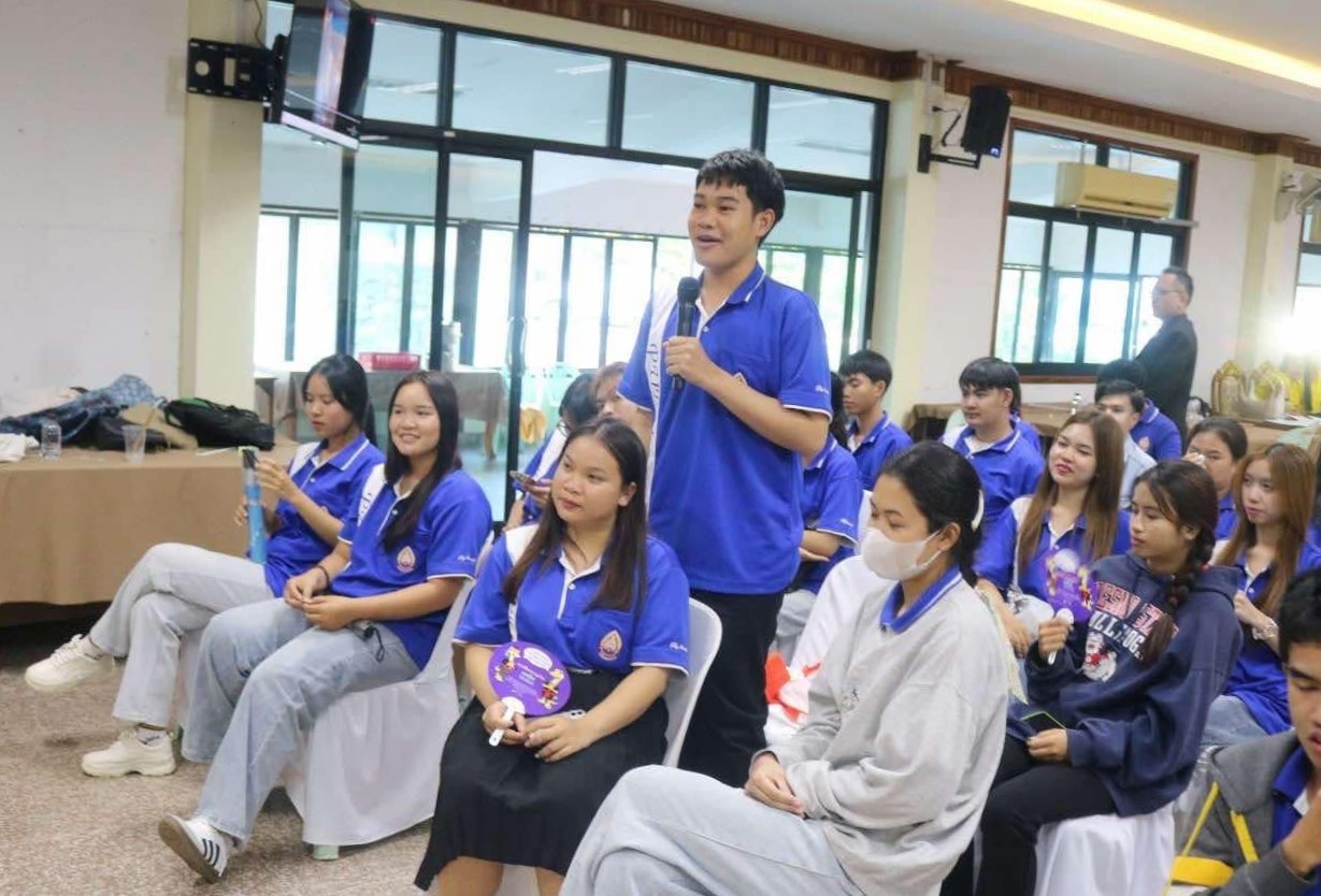 นักศึกษา ม.นครพนม อบรมพัฒนาศักยภาพสมาชิกชมรมเยาวชน STRONG จิตพอเพียงต้านทุจริต เพื่อเป็นต้นแบบคนรุ่นใหม่