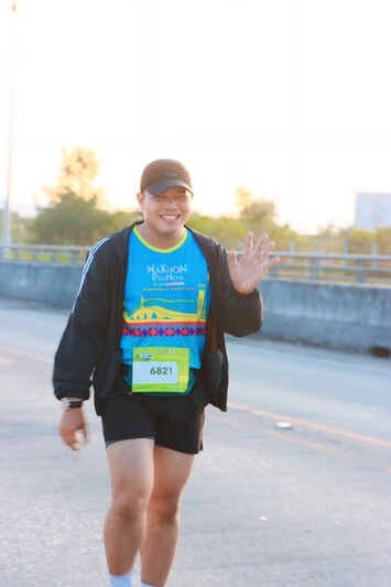 ม.นครพนม ร่วมกิจกรรม เดิน – วิ่ง ข้ามโขง นครพนม-คำม่วน มาราธอน 2024