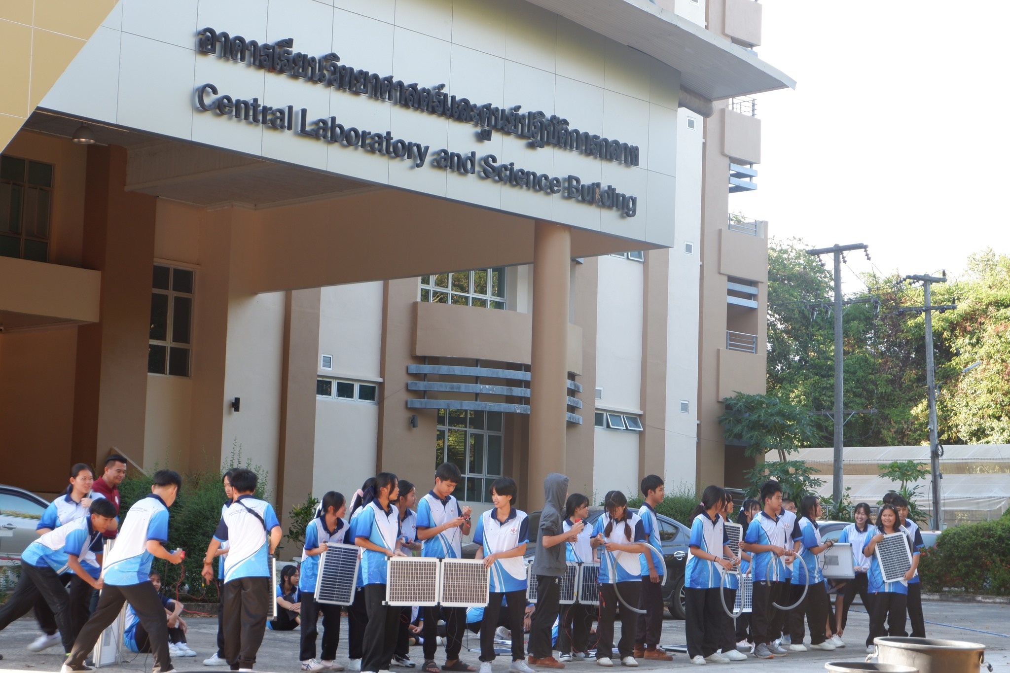 คณะวิทยาศาสตร์จัดกิจกรรมอบรมเชิงปฏิบัติการทางวิทยาศาสตร์นักเรียนโครงการห้องเรียนพิเศษ (Advanced Program : AP) โรงเรียนมหาชนะชัยวิทยาคม