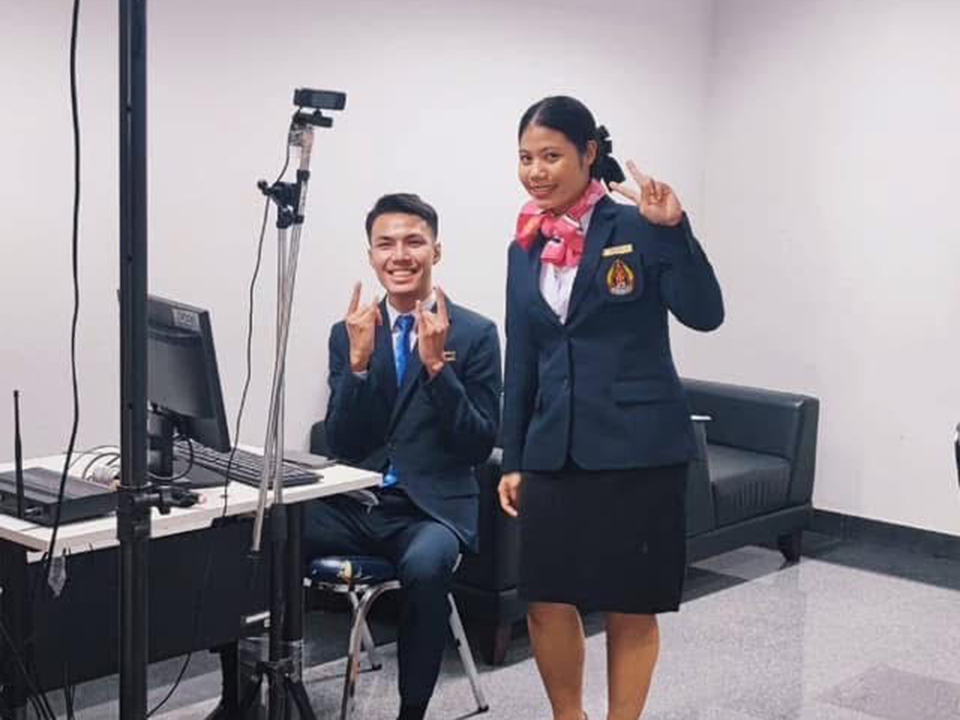 นักศึกษาวิทยาลัยการท่องเที่ยวฯ มนพ. คว้ารางวัลรองชนะเลิศอันดับ 2 รายการแข่งขันด้านการพัฒนาบุคลิกภาพ THM FAIR 2024