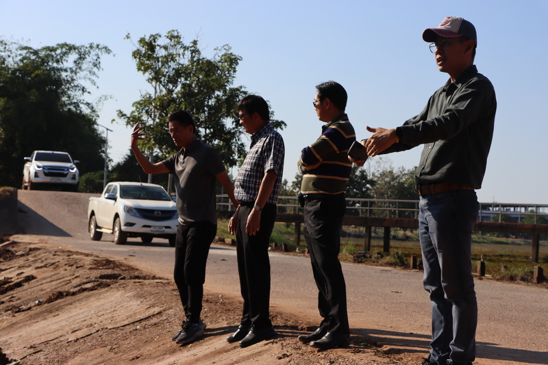 ม.นครพนม ลงสำรวจพื้นที่ร่วมหาแนวทางกำจัดวัชพืช (จอกหูหนู) บริเวณบึงโขงหลง จ.บึงกาฬ