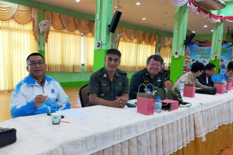 ผู้กำกับนักศึกษาวิชาทหาร ม.นครพนม ร่วมประชุมแนวทางการฝึกภาคสนาม ประจำปีการศึกษา 2567