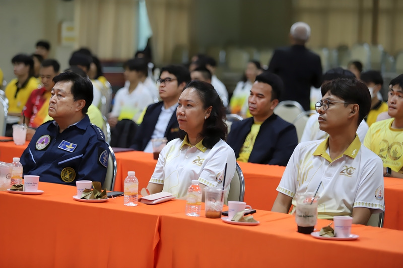 ม.นครพนม แถลงข่าวจัดงานวิ่งฉลอง 20 ปี NPU ขับเคลื่อนโดย Young Blood ทีมงานรุ่นใหม่ พร้อมเปิดเส้นทางวิ่งใหม่ใจกลางมหาวิทยาลัย