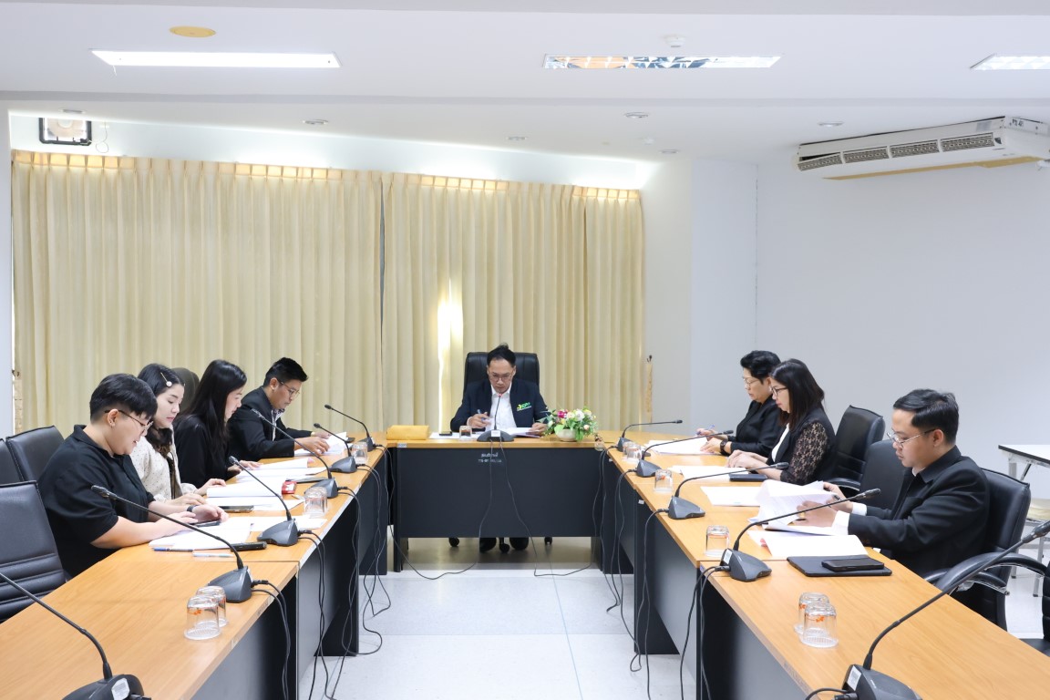 ประชุมคณะกรรมการเลือกตั้งกรรมการสภาคณาจารย์และข้าราชการ มหาวิทยาลัยนครพนม