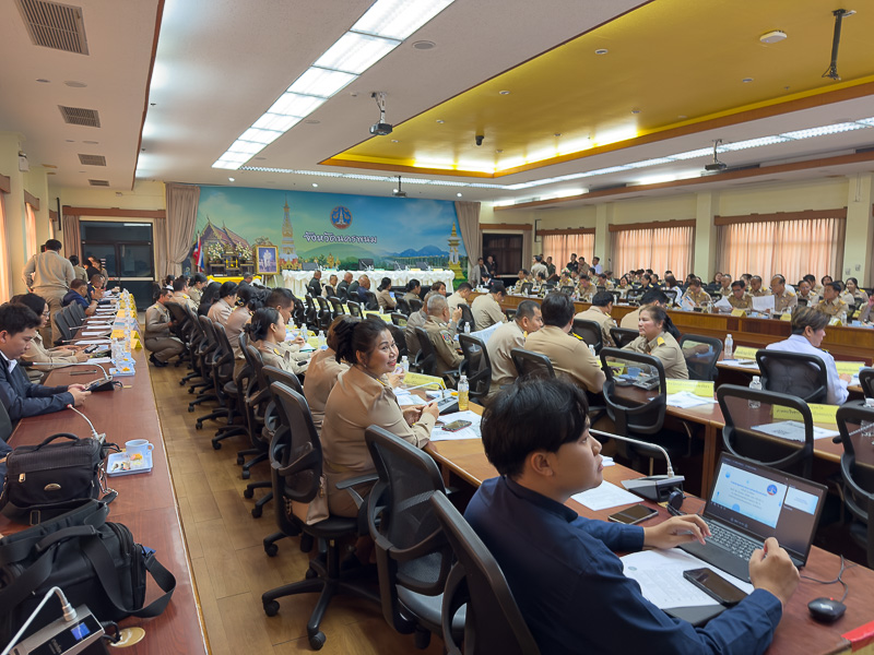 ม.นครพนม ร่วมประชุมคณะกรรมการจังหวัดนครพนม ประจำเดือนมีนาคม 2569