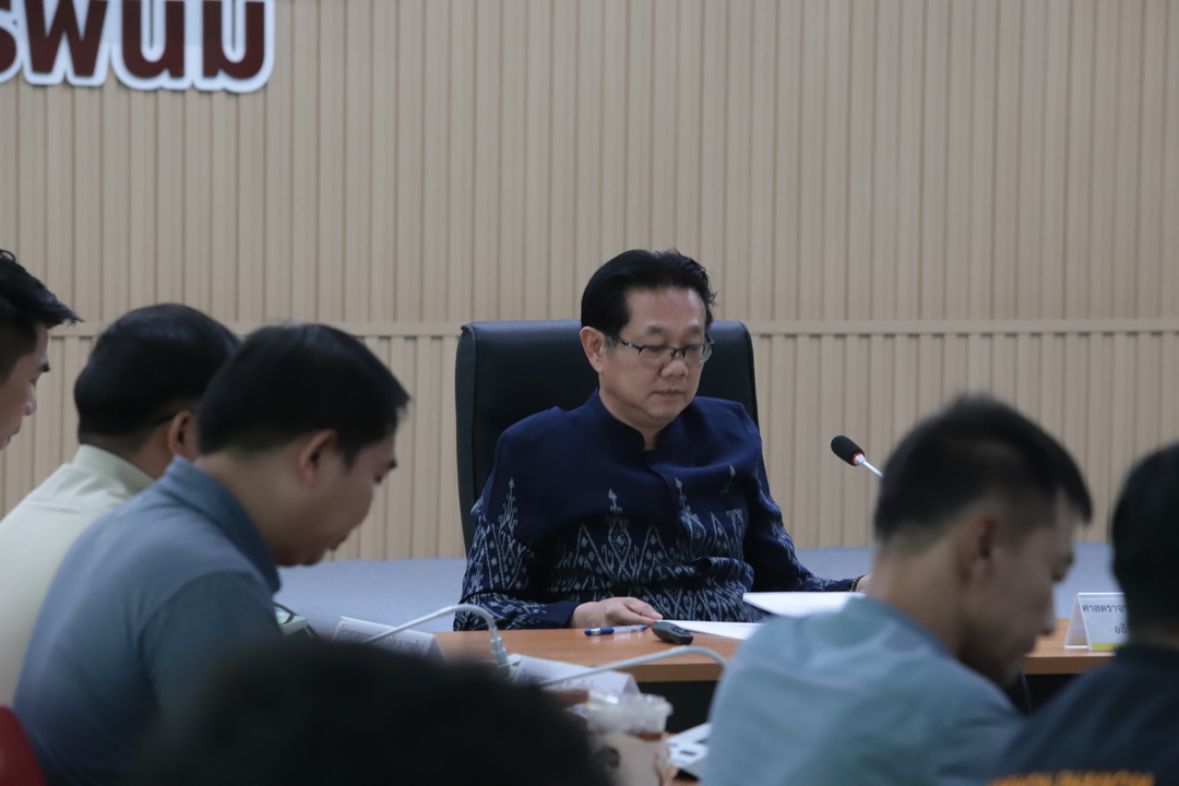 มหาวิทยาลัยนครพนมต้อนรับคณะอนุกรรมการ ตรวจเยี่ยมโครงการผลิตบัณฑิตพันธุ์ใหม่