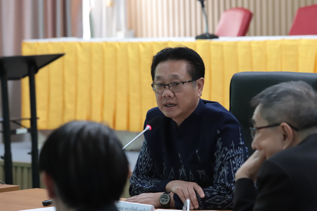 มหาวิทยาลัยนครพนมต้อนรับคณะอนุกรรมการ ตรวจเยี่ยมโครงการผลิตบัณฑิตพันธุ์ใหม่