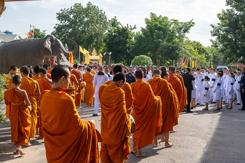 ม.นครพนม ร่วมประกอบพิธีบำเพ็ญกุศล ในวาระครบ 15 วัน (ปัณรสมวาร) แห่งการสิ้นพระชนม์ ถวายเป็นพระกุศลแด่ สมเด็จพระเจ้าลูกเธอ เจ้าฟ้าพัชรกิติยาภา นเรนทิราเทพยวดี กรมหลวงราชสาริณีสิริพัชร มหาวัชรราชธิดา